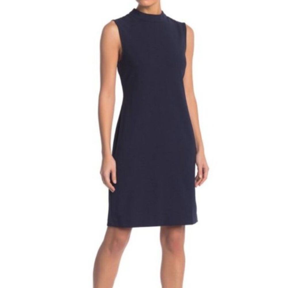 Sharagano Women’s Sleeveless Mock Neck Dress Size 10